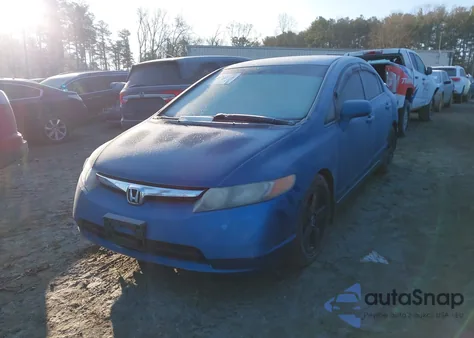 2006 Honda Civic Lx из США, поврежденный, VIN 1HGFA16586L089728